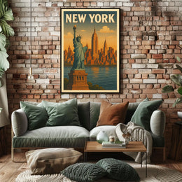 New York City Skyline Poster