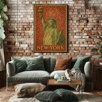 New York Statue Of Liberty Poster