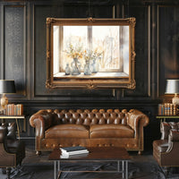 Tranquil Window Still Life Poster