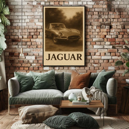 Classic Jaguar Elegance Poster
