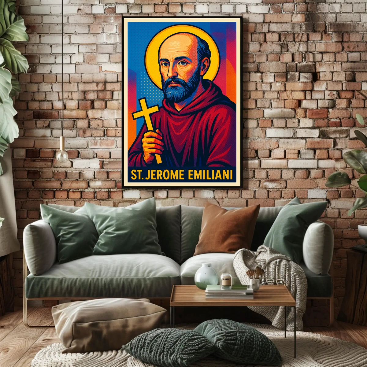 St. Jerome Emiliani Poster