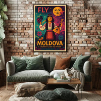 Moldova Travel Celebration Cultural or Heritage Poster PosterGoat