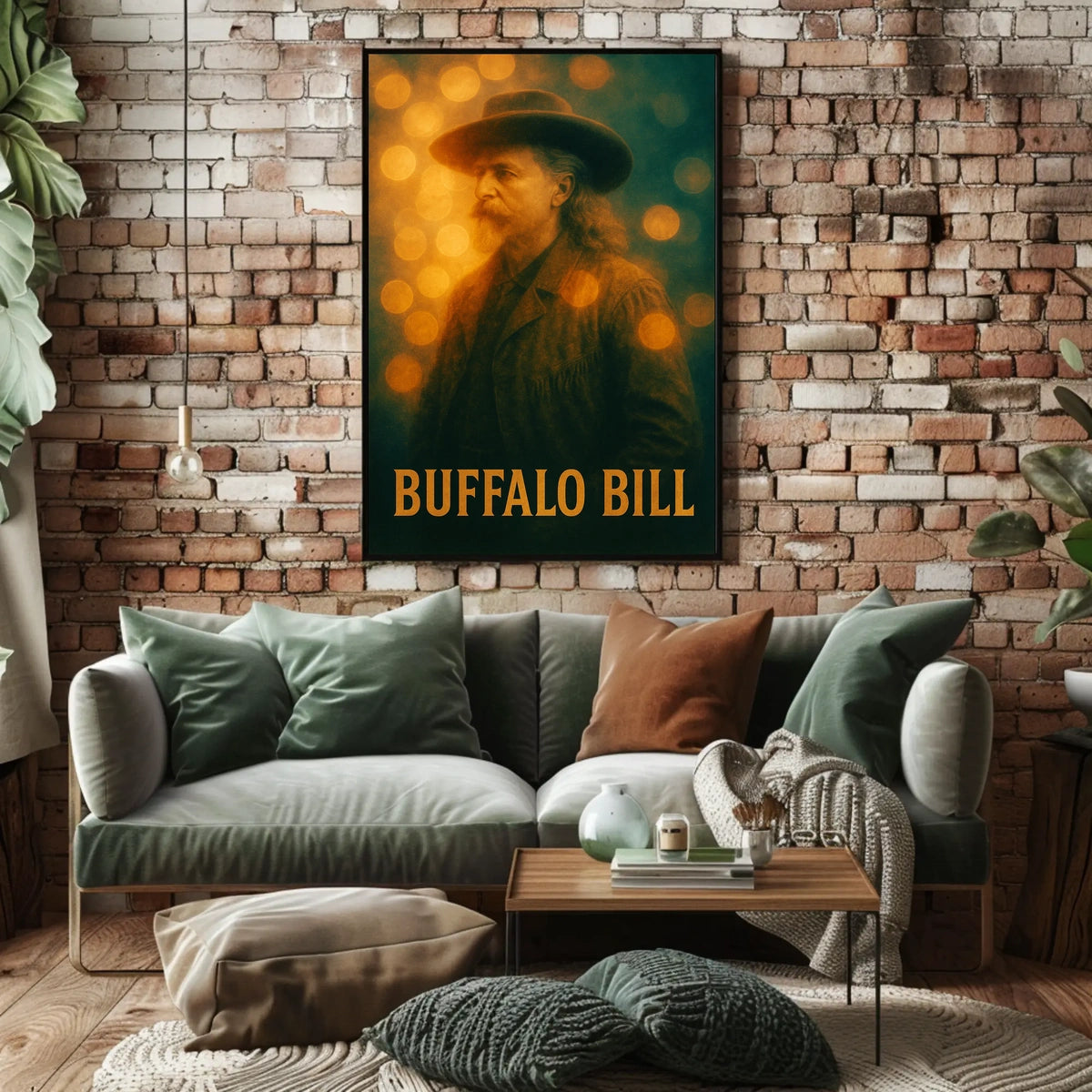 Buffalo Bill Wild West Cultural Vintage Heritage Poster