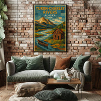 Yukon-Charley Rivers, Alaska Poster