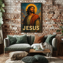 Jesus A Reverent Portrait Poster