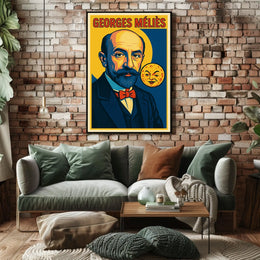Georges Méliès Cinematic Pioneer Poster