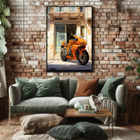 The Vibrant Ride Poster PosterGoat