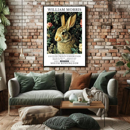 William Morris Nature-Inspired 19th-Century Exhibition Artistic Poster