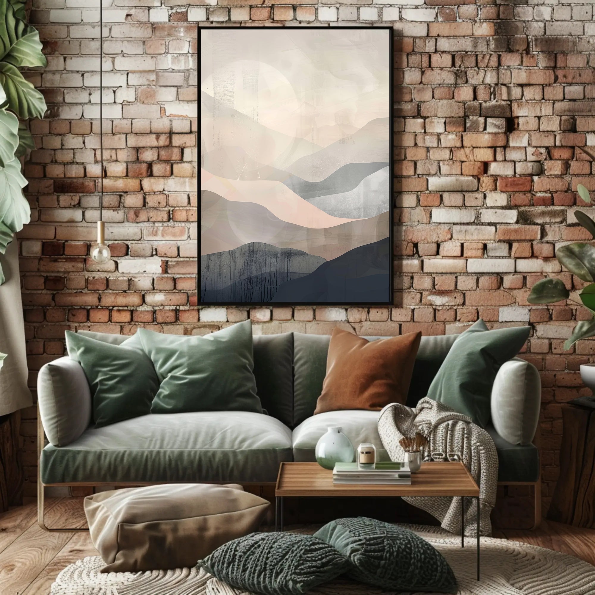 Abstract Landscape Poster