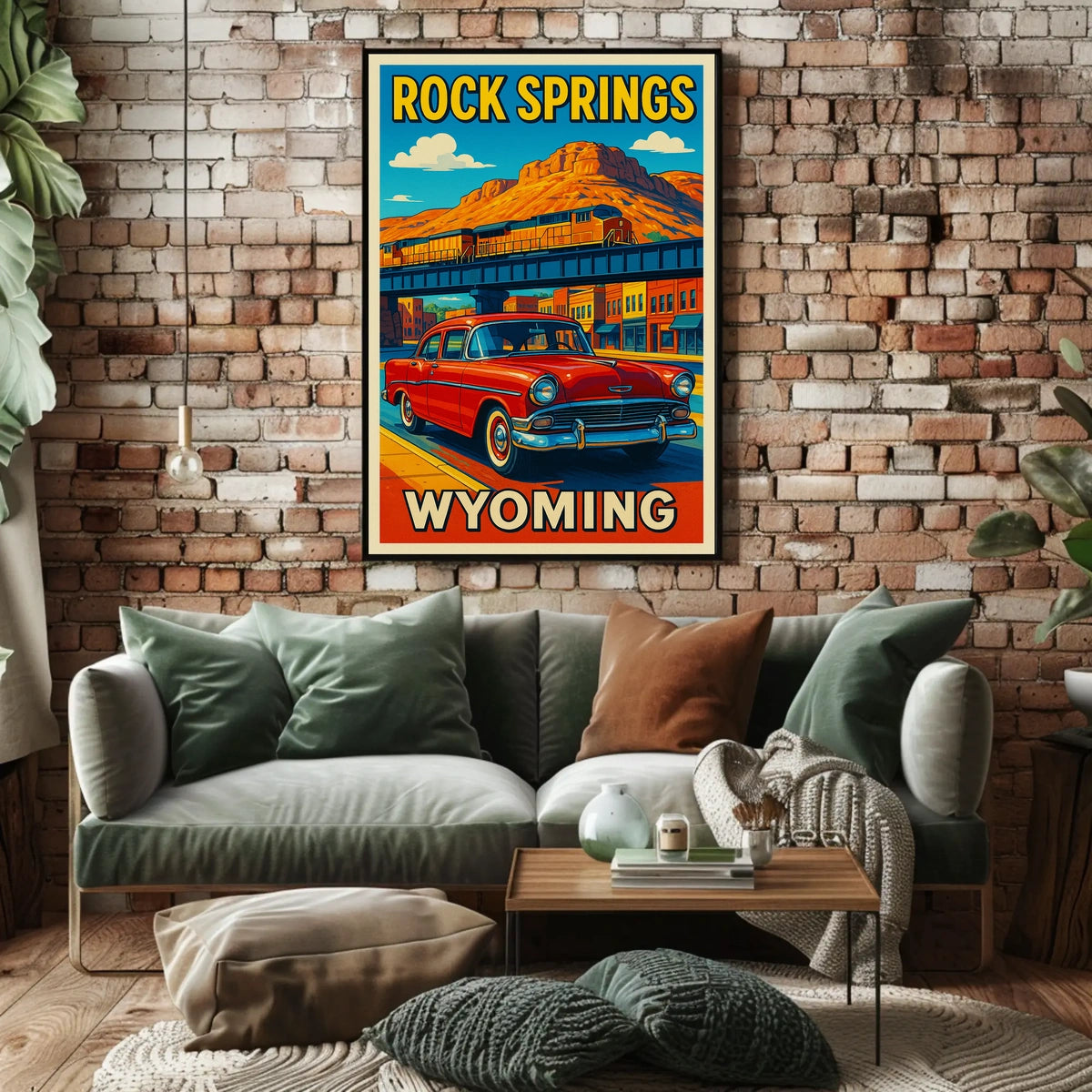 Rock Springs, Wyoming Poster