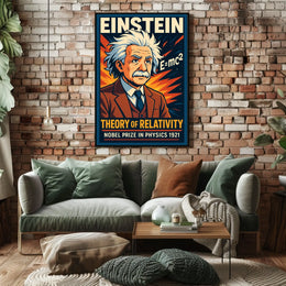 Albert Einstein Nobel Prize In Physics Poster