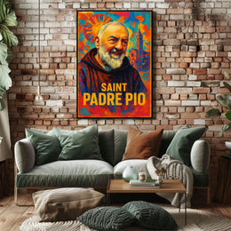 Saint Padre Pio Poster