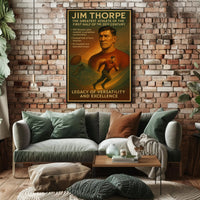 Jim Thorpe: A Legacy of Athletic Excellence Poster