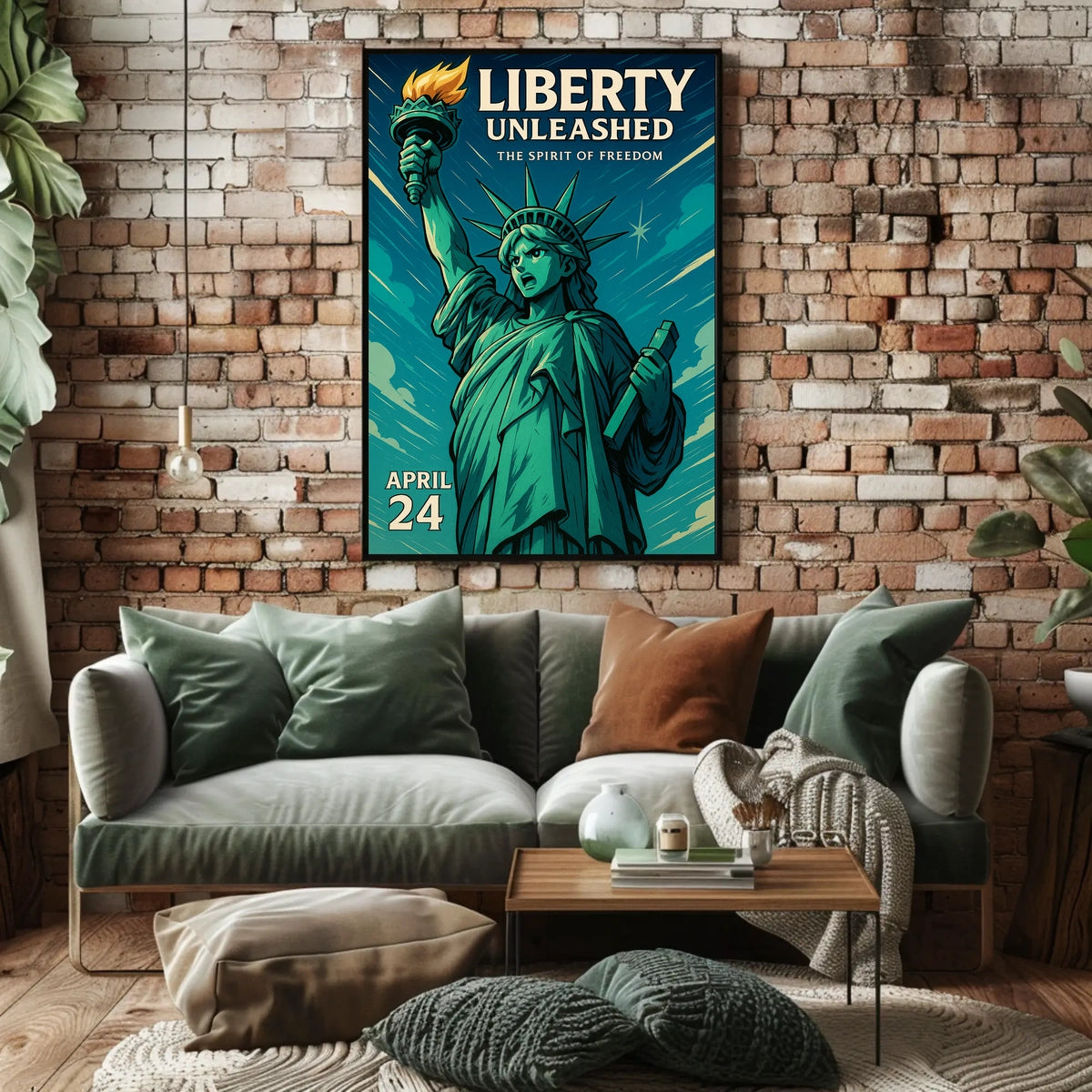 Liberty Unleashed The Spirit of Freedom Poster