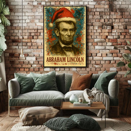 Abraham Lincoln 16th President of the United States Christmas SeriesPoster
