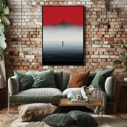 Solitude At Dusk Poster