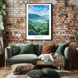 Ngorongoro Crater Poster PosterGoat