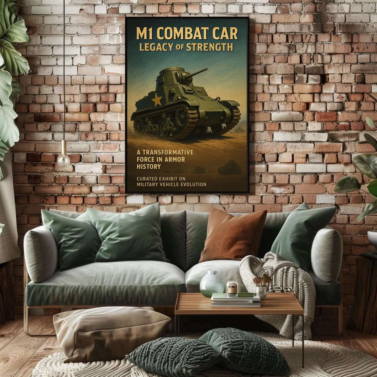 M1 Combat Car Legacy Of Strength Poster