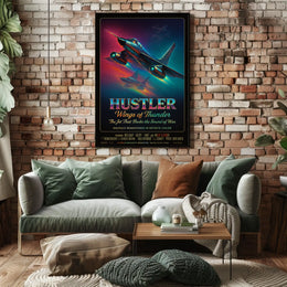 Hustler Wings Of Thunder Poster