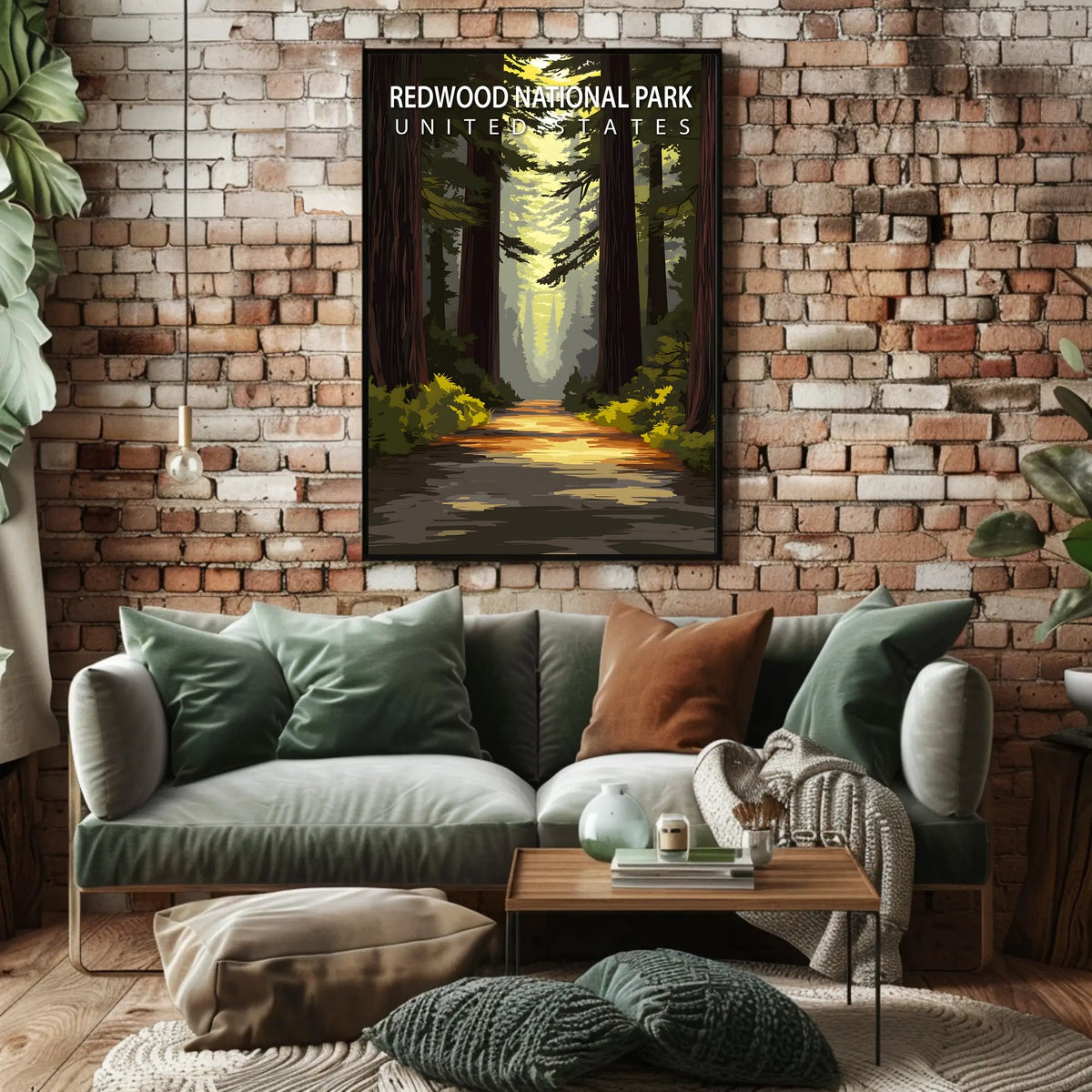 Redwood National Park Poster