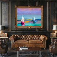 Tranquil Sailing Poster