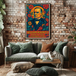 William McKinley Gift Vintage Presidential Tribute Poster