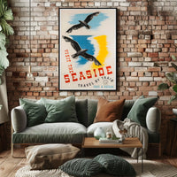 Visit The Seaside Poster