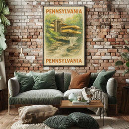Pennsylvania Architectural Marvel Poster