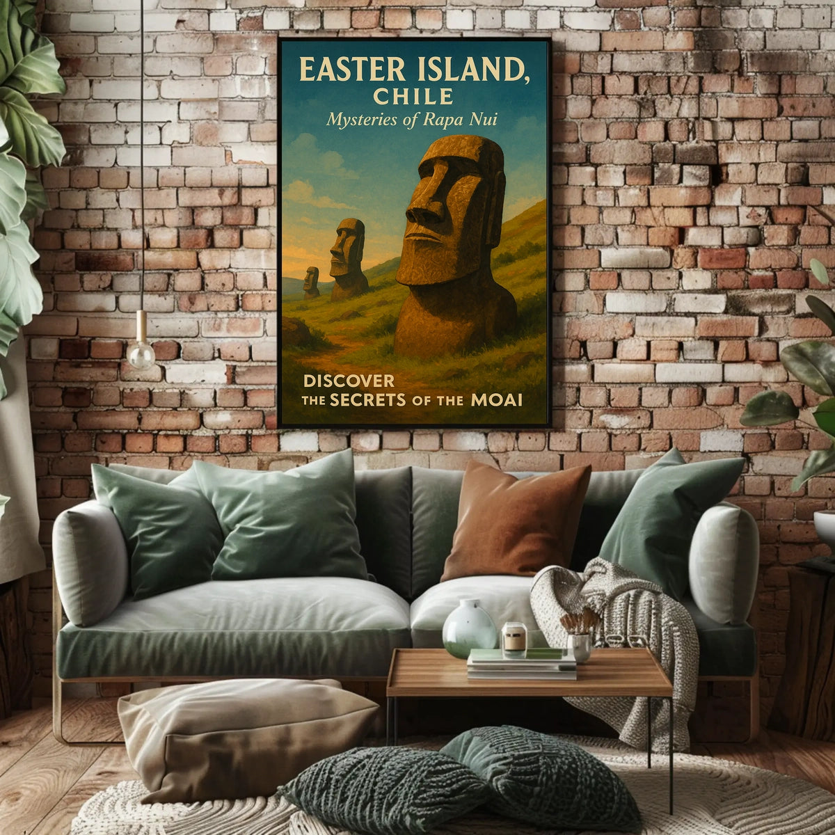 Discover the Mysteries of Easter Island Poster