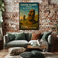 Discover the Mysteries of Easter Island Poster