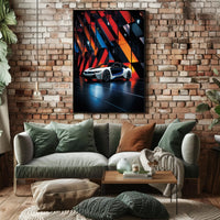 Futuristic Elegance Poster