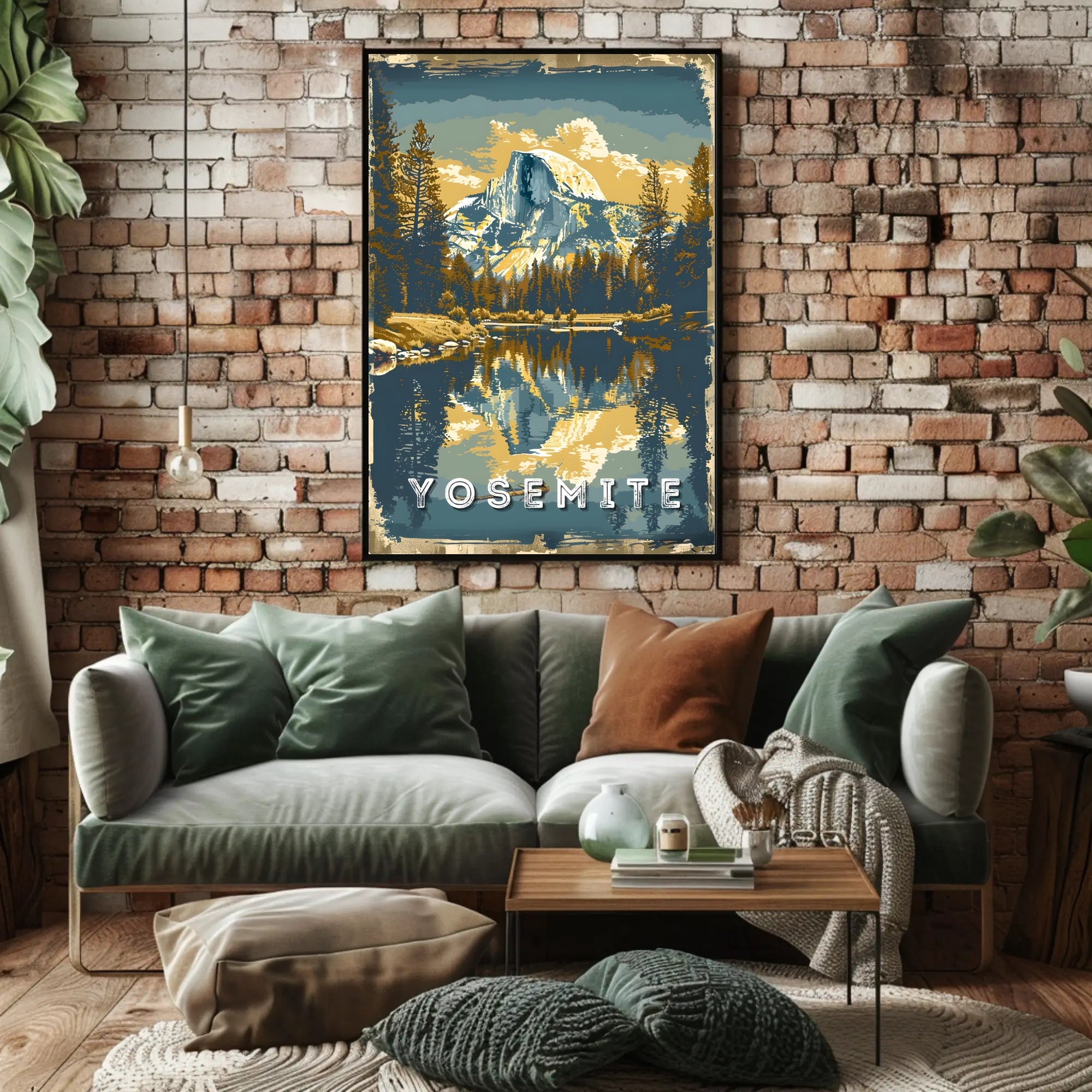 Yosemite Poster Art Poster