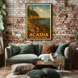 Acadia National Park Poster