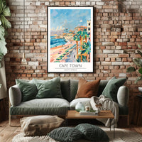 Scenic Cape Town Poster PosterGoat