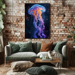 Ethereal Jellyfish Poster