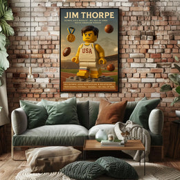 Celebrating Jim Thorpe A Legendary Pioneer Jim Thorpe Poster