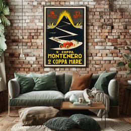 Coppa Montenero Racing Event Poster