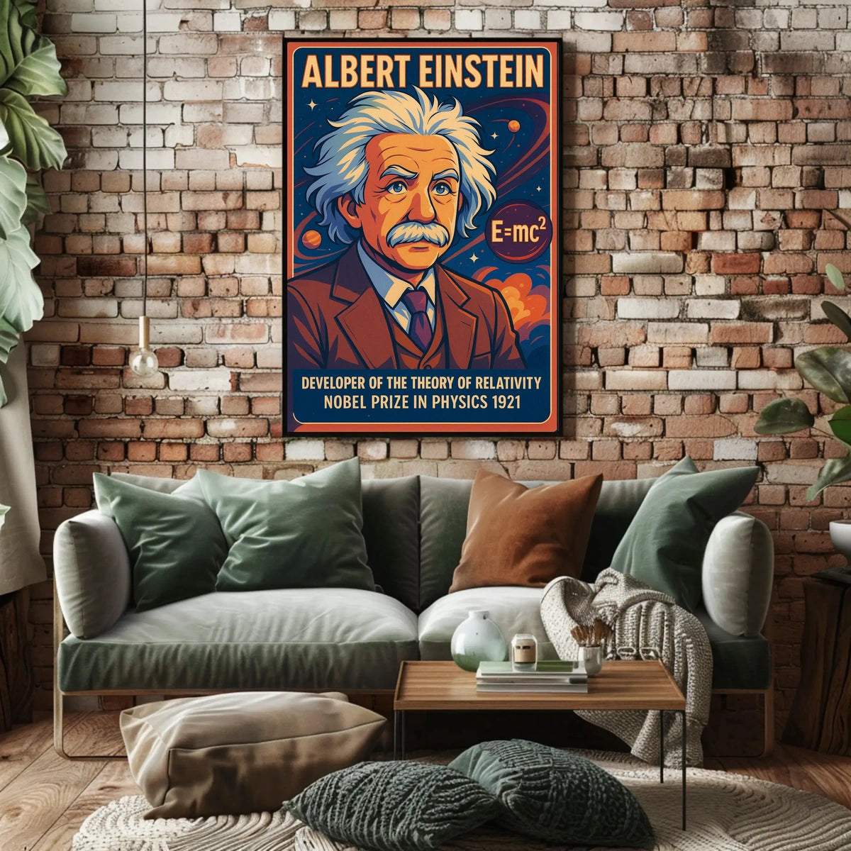 Albert Einstein Developer Of The Poster