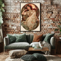 Abstract Urban Landscape Art Poster