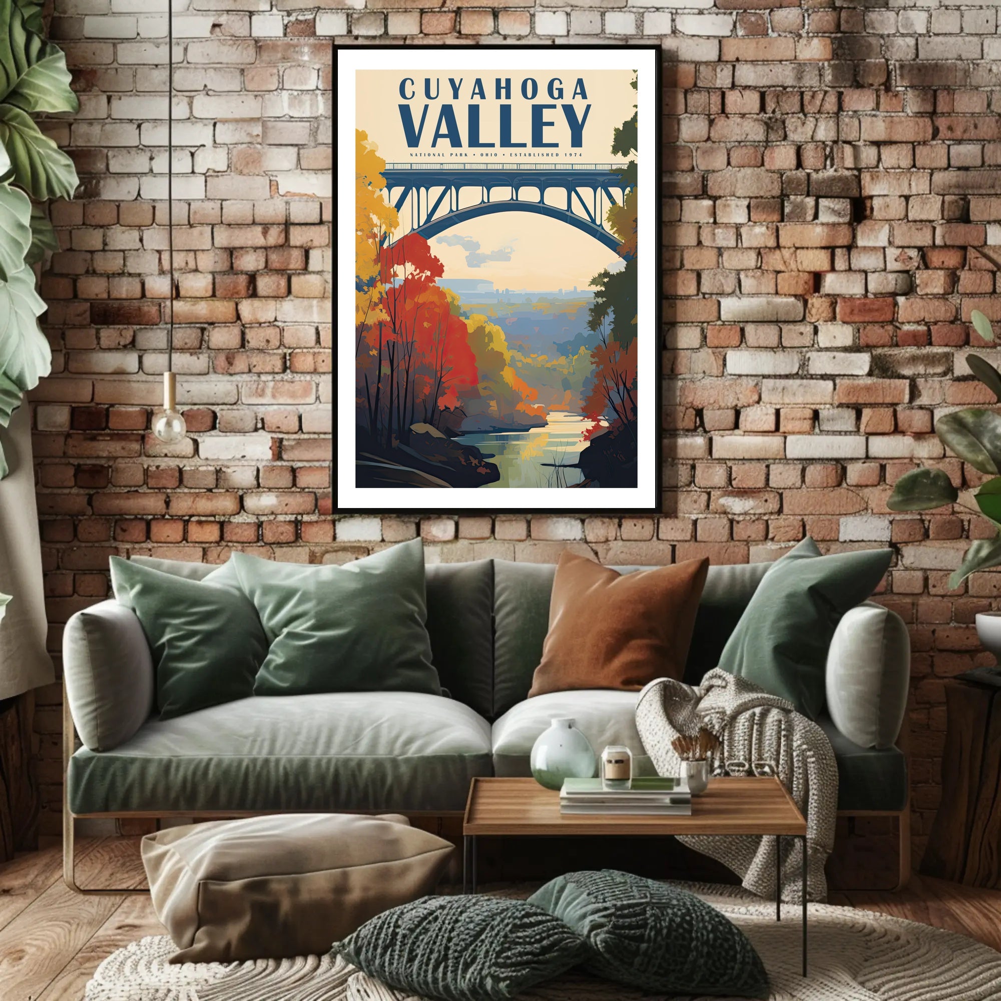 Cuyahoga Valley National Park Travel Poster