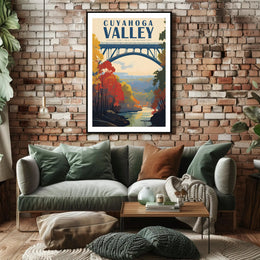 Cuyahoga Valley National Park Travel Poster