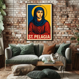 St. Pelagia Poster