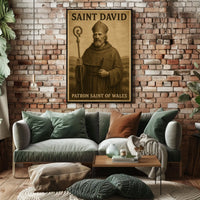 Saint David Patron Saint Of Wales Poster