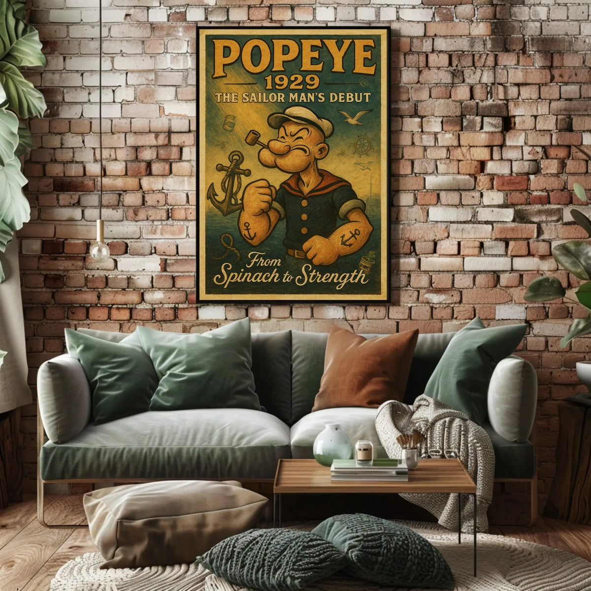 Popeye 1929 Art Poster POP-240