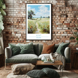Scenic Kent Landscape Poster