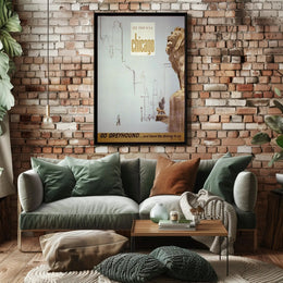 Explore Chicago with Greyhound Poster PosterGoat