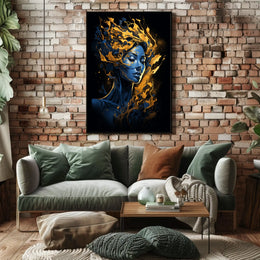 Ethereal Flames Poster