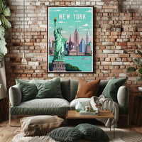 Iconic New York Poster
