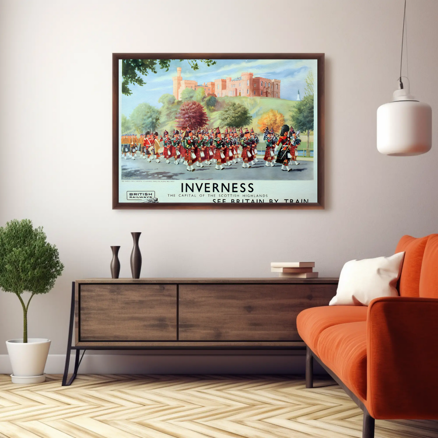 Inverness - The Capital of the Scottish Highlands Poster