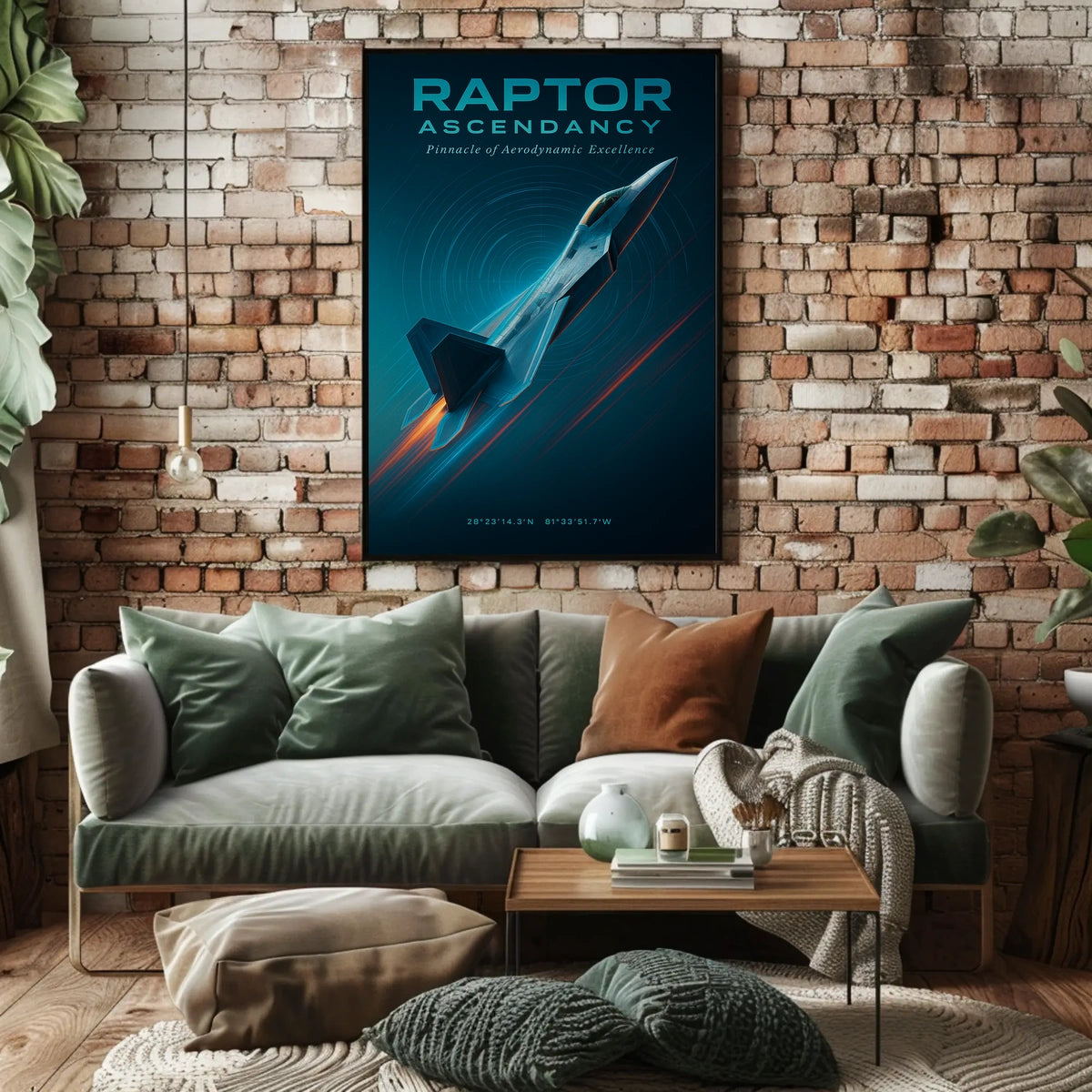Raptor Ascendancy Poster Elevates Aviation Enthusiasts
